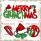 Christmas Decorations Merry Greenchmas Wooden Door Hanging Sign Merry Christmas Sign Photo Props for Indoor Outdoor Wall Decor Christmas Tree Ornaments Xmas Party Supplies